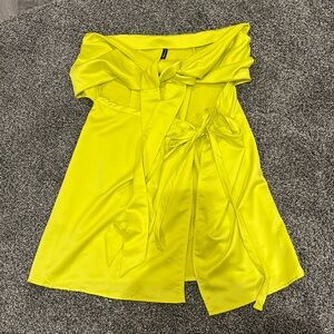 Flirty Cut Out Dress with Ties